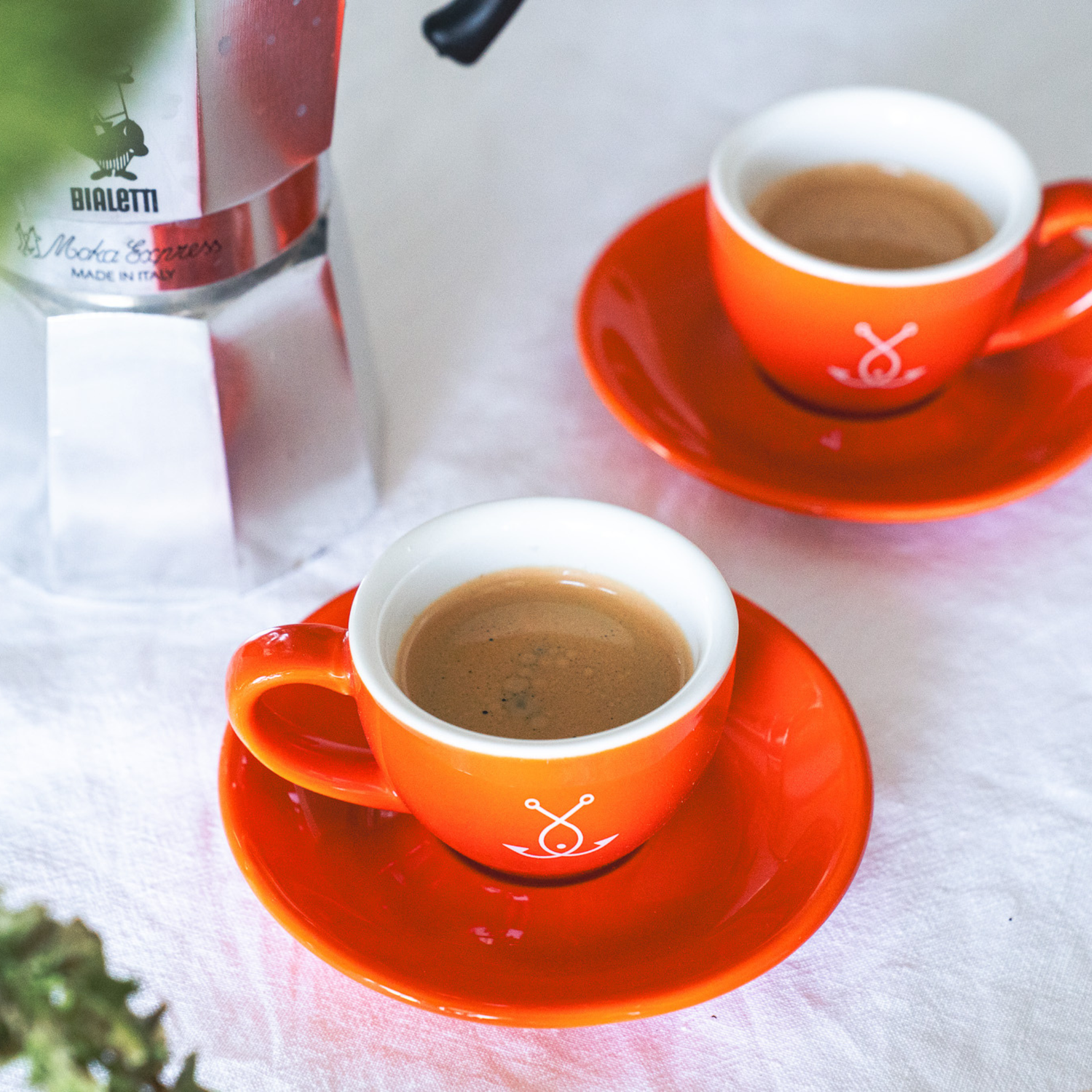 Espresso Tasse mit Untertasse – Fangfrisch