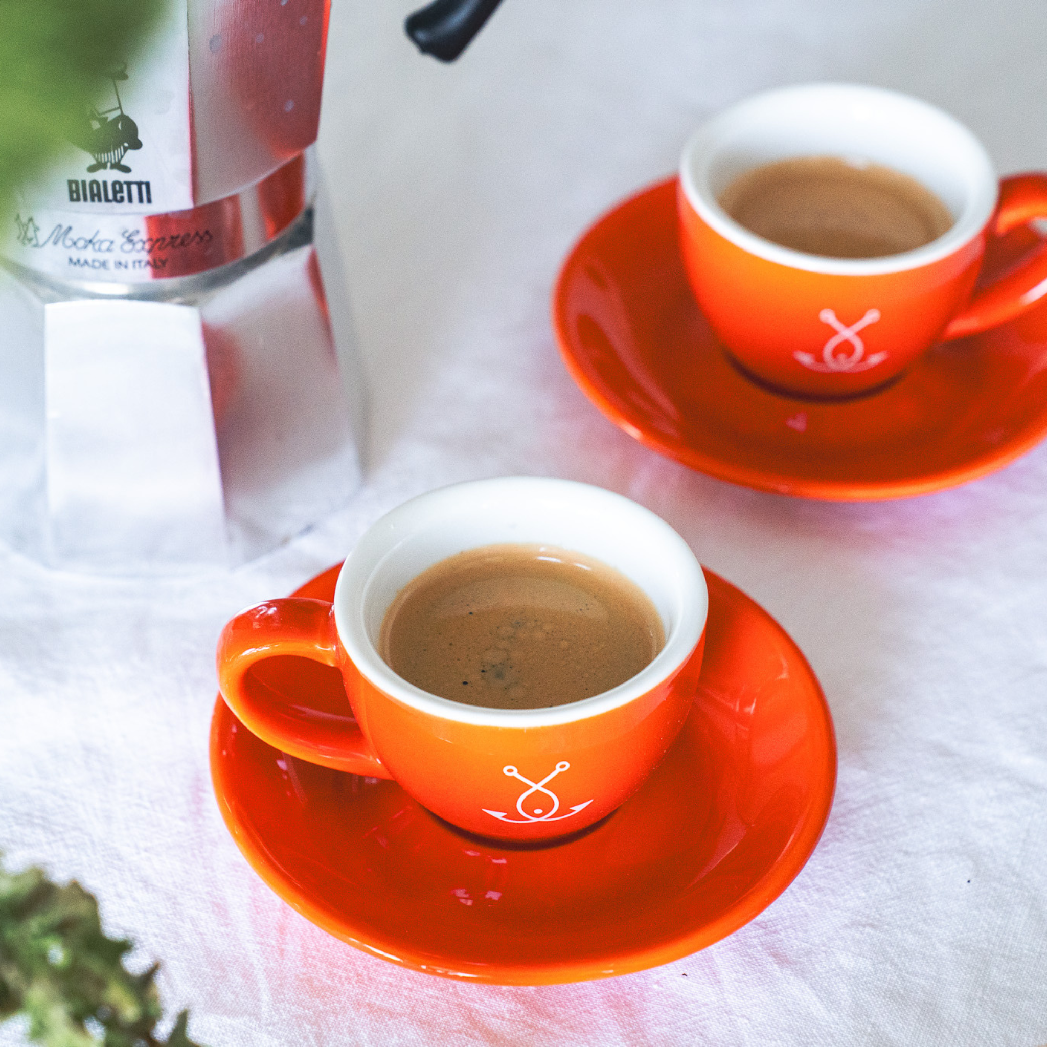 Espresso Tasse mit Untertasse – Fangfrisch